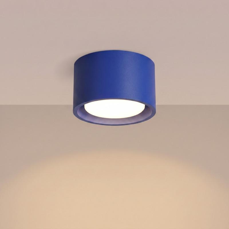 Sollux Stropné svietidlo MODO 1 ultramarínové Gx53