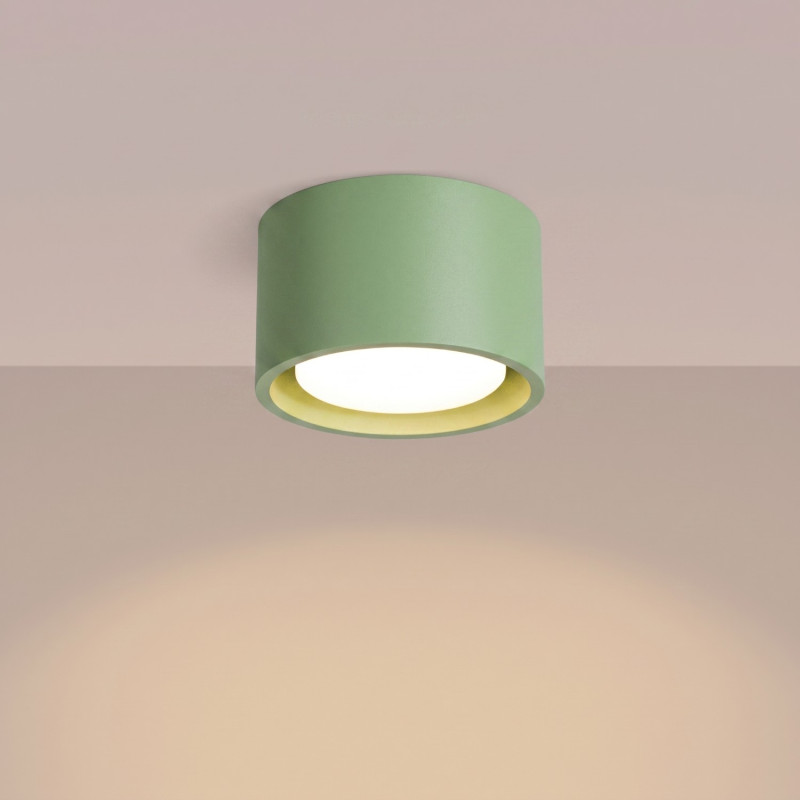 Sollux Stropné svietidlo MODO 1 šalviové Gx53