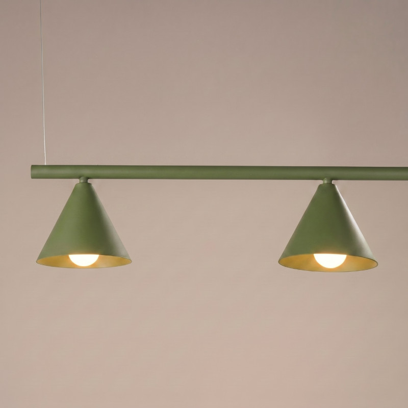 Sollux Luster NOX 4L olivovo zelené