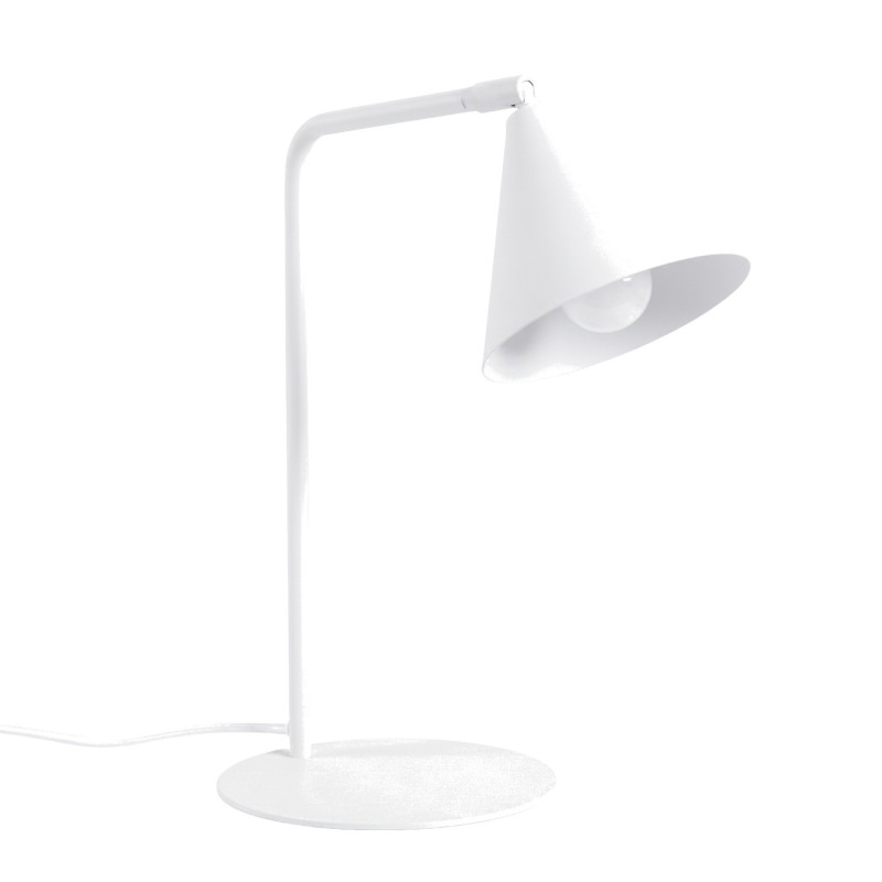 Sollux Stolná lampa NOX biele