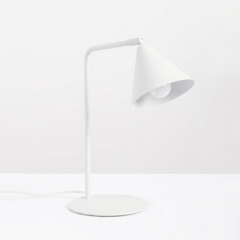 Sollux Stolná lampa NOX biele