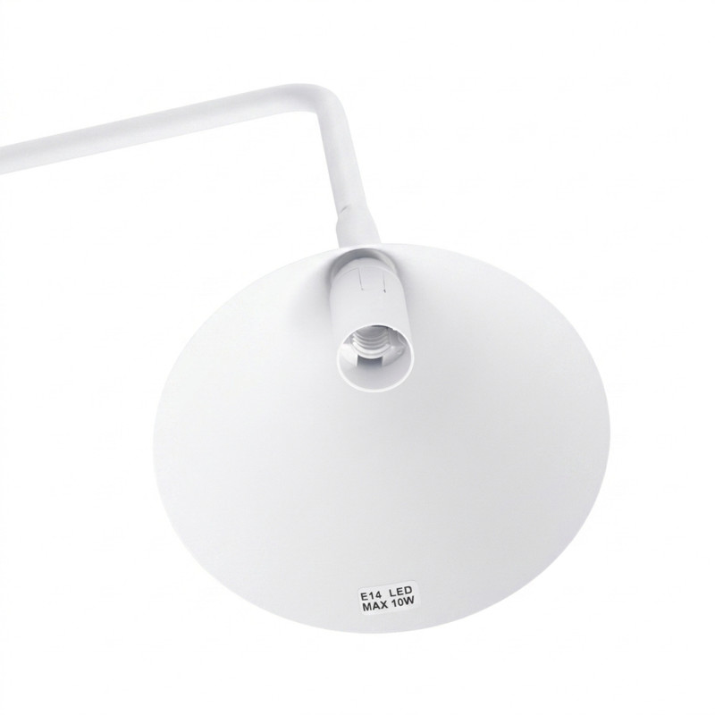 Sollux Stolná lampa NOX biele