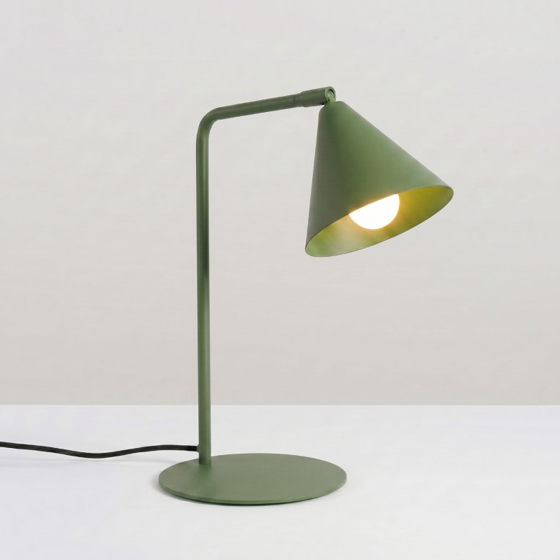 Sollux Stolná lampa NOX olivovo zelené