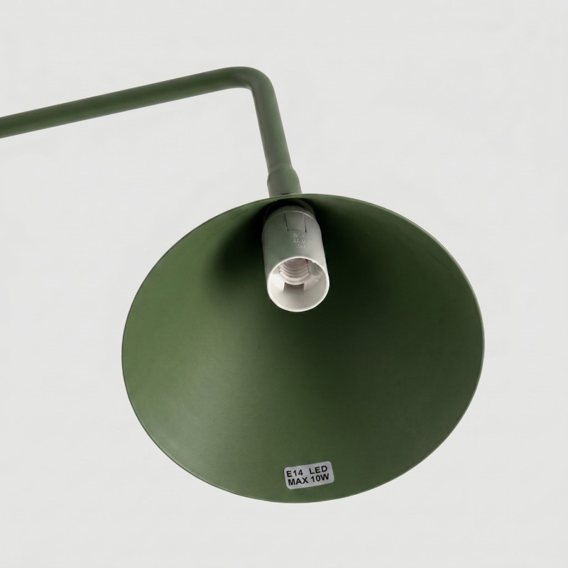 Sollux Stolná lampa NOX olivovo zelené