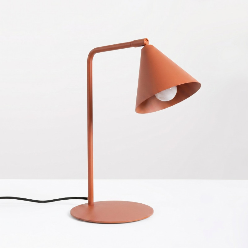 Sollux Stolná lampa NOX červený okr