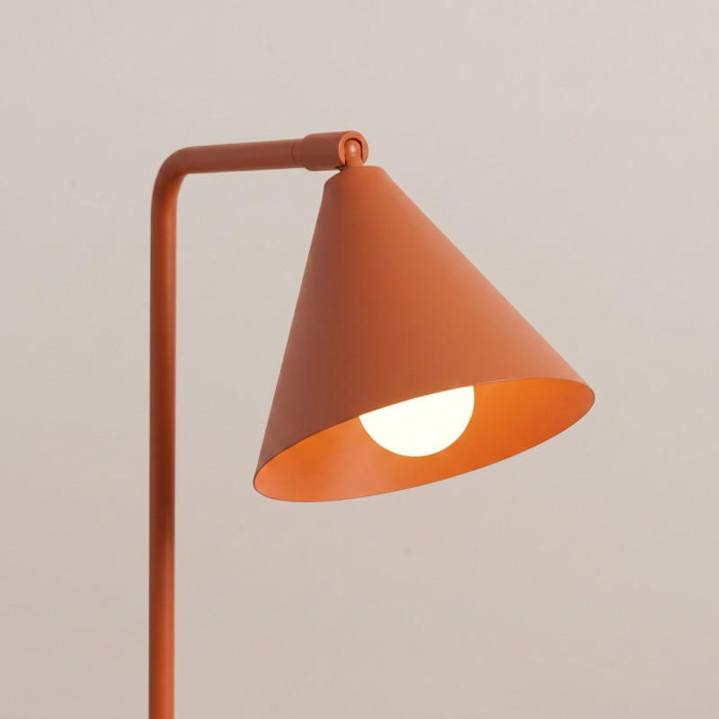 Sollux Stolná lampa NOX červený okr