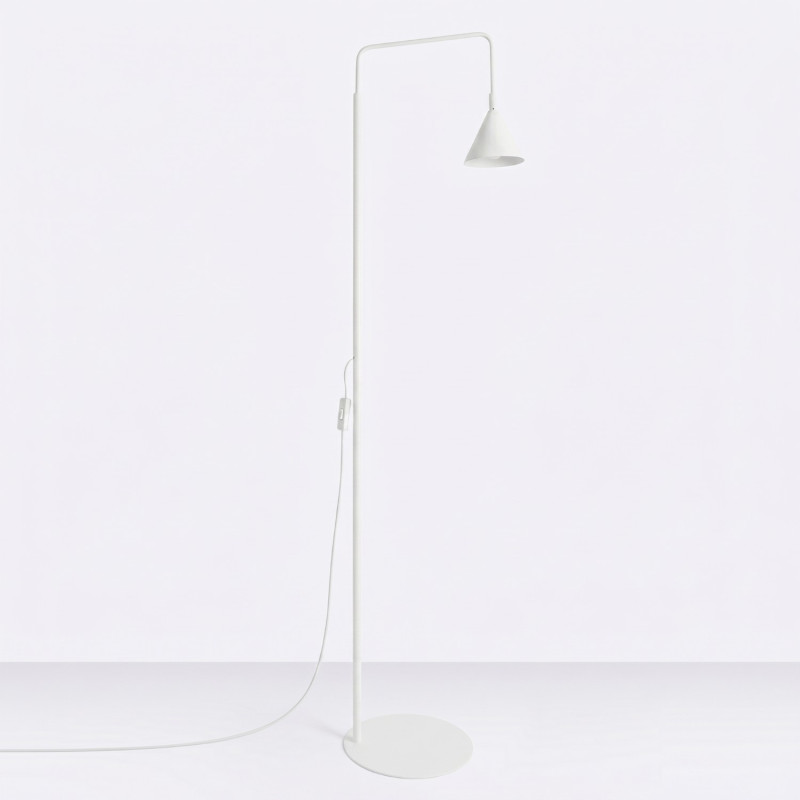 Sollux Stojacia lampa NOX biele