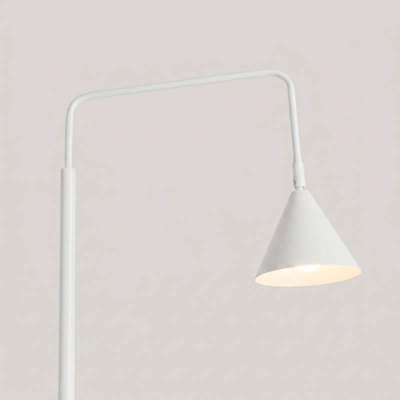 Sollux Stojacia lampa NOX biele