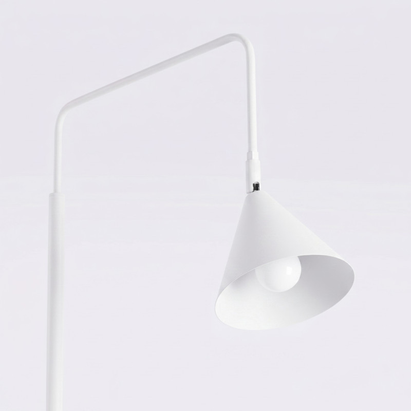 Sollux Stojacia lampa NOX biele