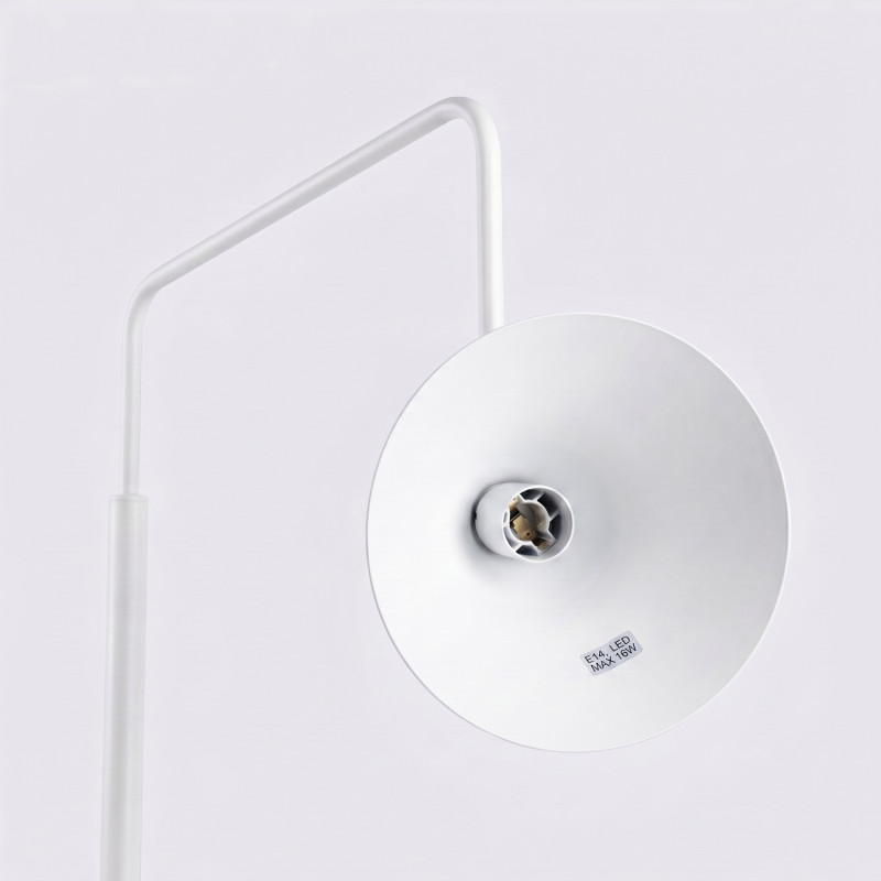 Sollux Stojacia lampa NOX biele