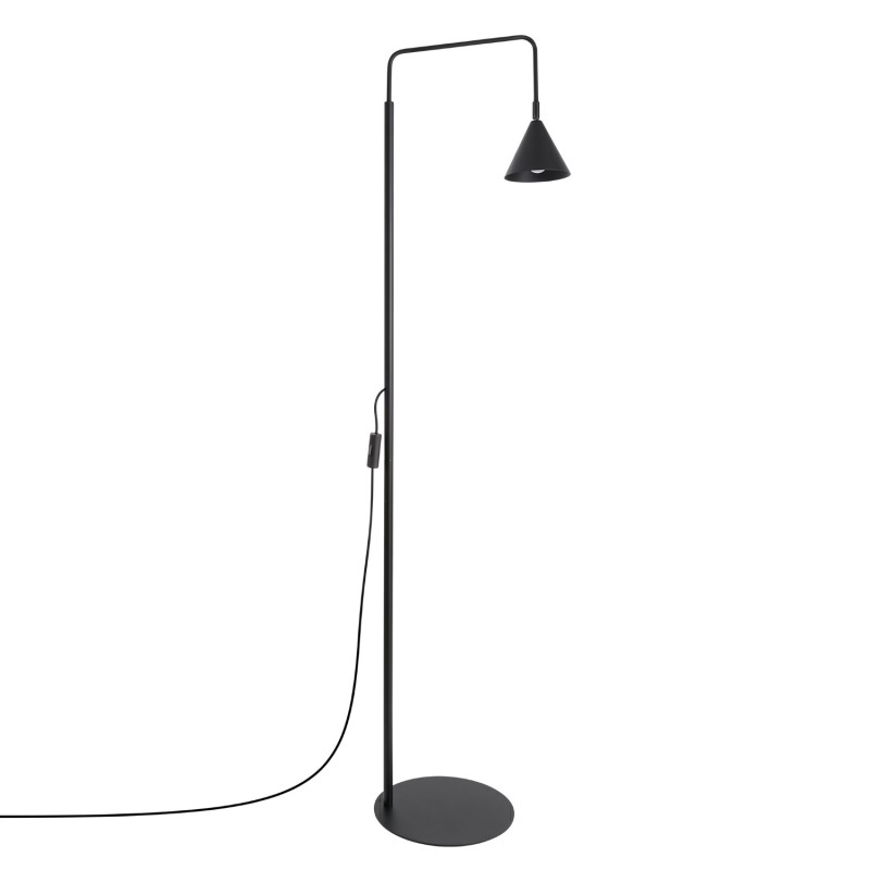 Sollux Stojacia lampa NOX čierne