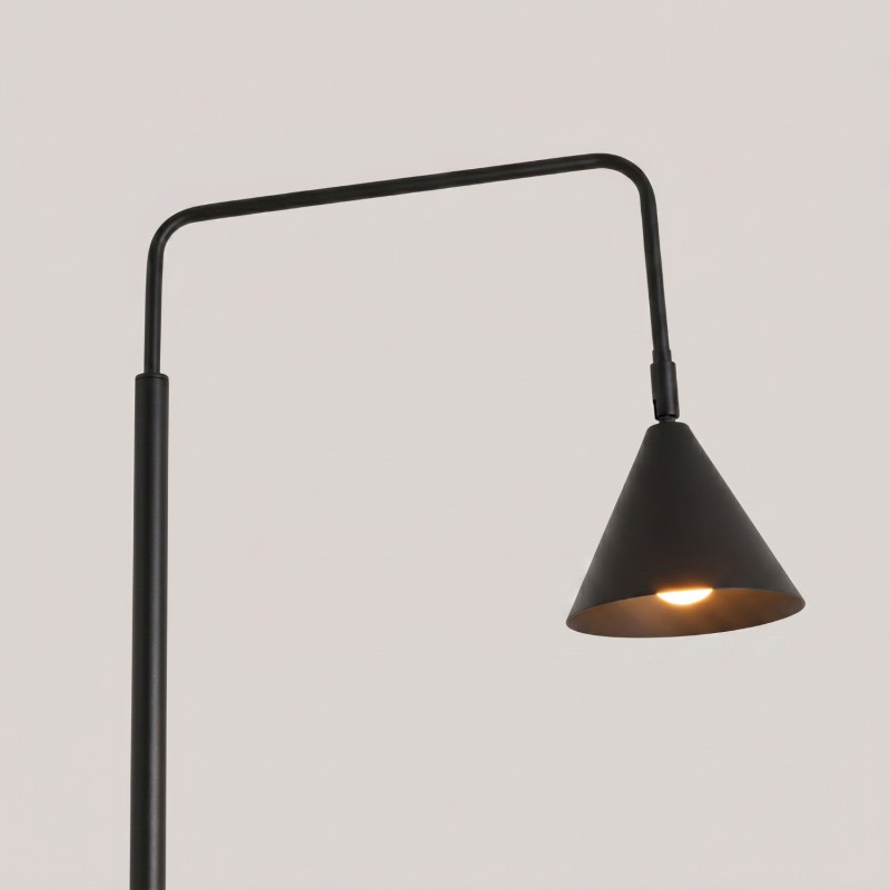 Sollux Stojacia lampa NOX čierne
