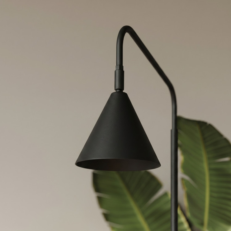 Sollux Stojacia lampa NOX čierne