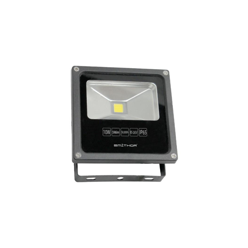 EMITHOR METALED LED/10W,IP65, 6000K, BLACK