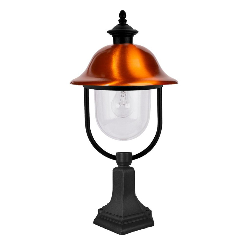 PREZENT SANGHAI 1xE27/60W,IP44, BLACK-COPPER