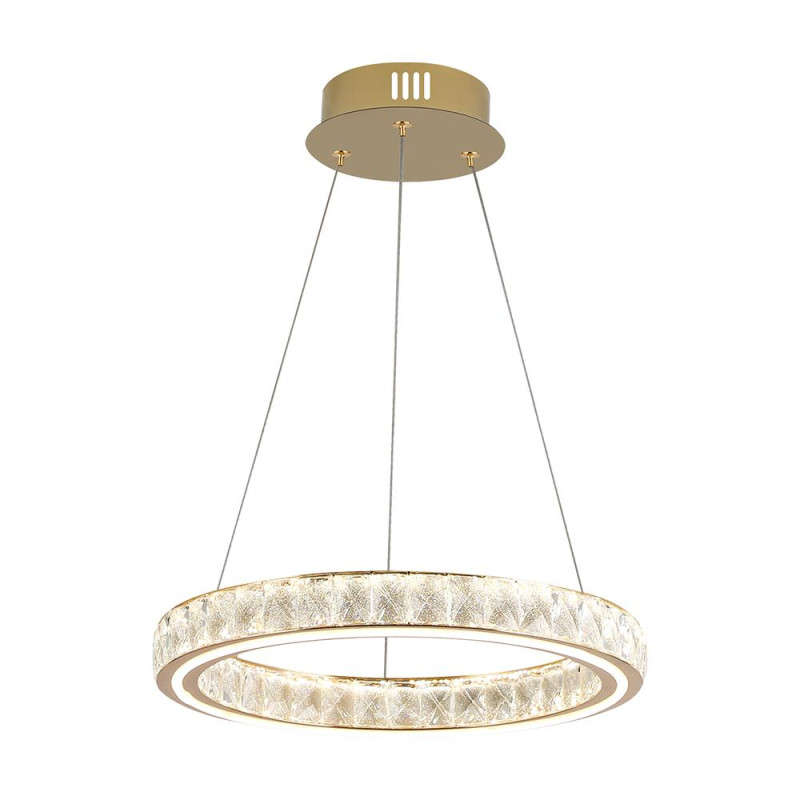 LUXERA TENOY LED/24W,3000-6000K, GOLD