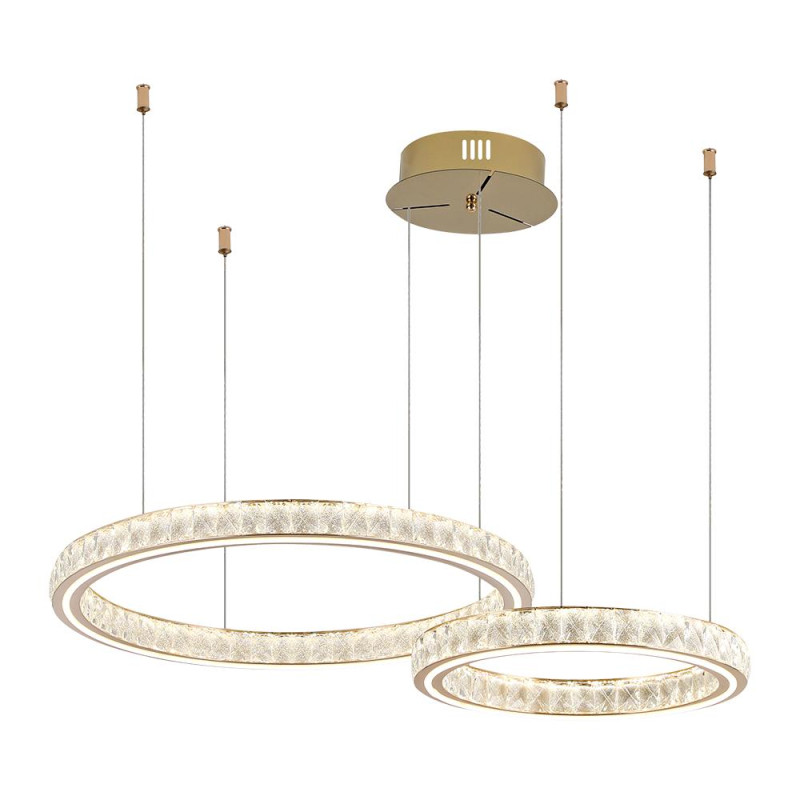 LUXERA TENOY LED/36+24W,3000-6000K, GOLD