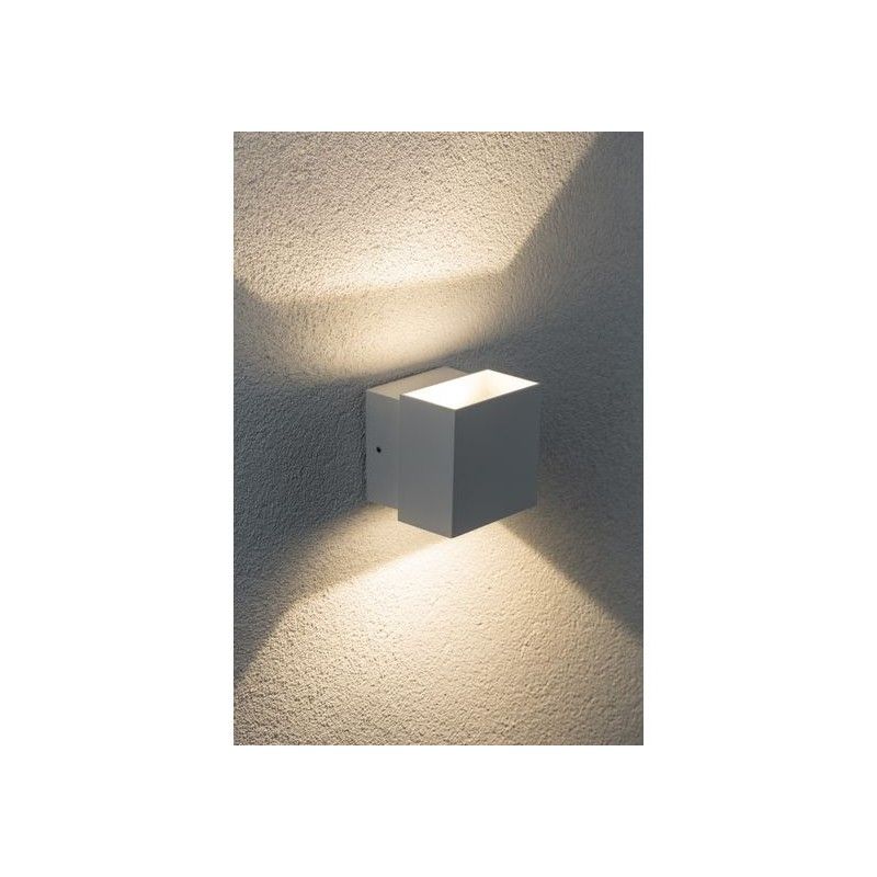 Nástěnné svítidlo LED Cybo hranaté 2x3W bílá 100x100mm, 355lm, 2700K 180.03 - PAULMANN