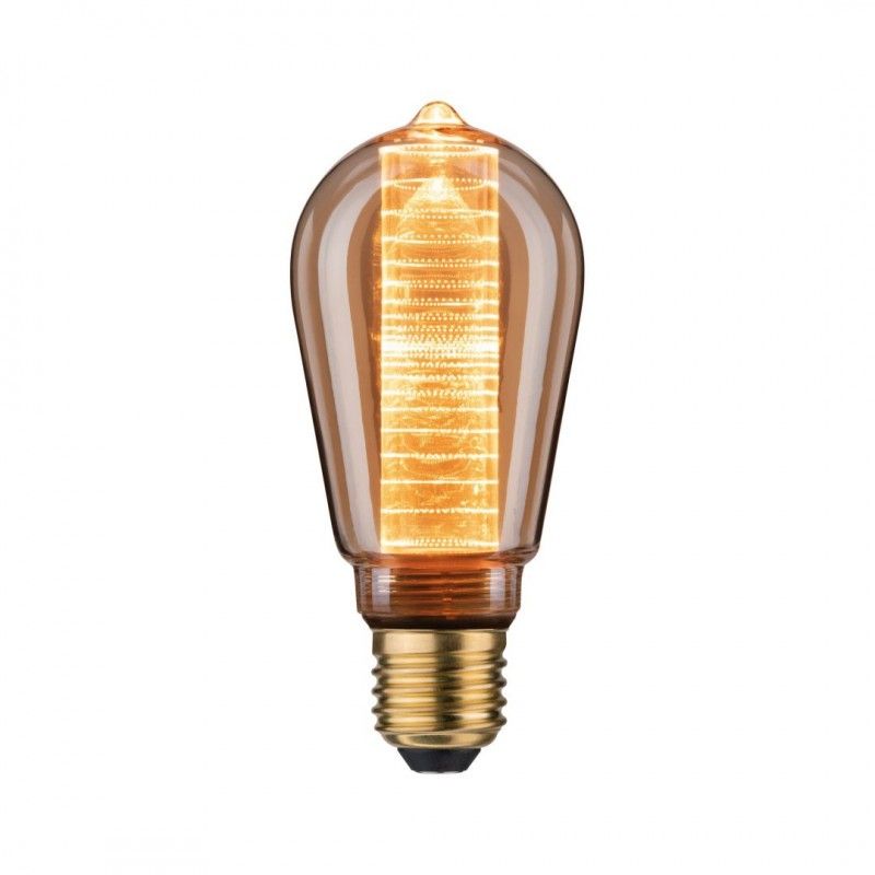 LED Vintage žárovka ST64 Inner Glow 4W E27 zlatá s vnitřním kroužkem 285.99 - PAULMANN