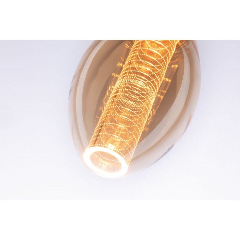 LED Vintage žárovka B75 Inner Glow 4W E27 zlatá s vnitřním kroužkem 286.01 - PAULMANN
