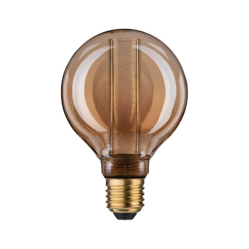 LED Vintage Globe žárovka G95 Inner Glow 4W E27 zlatá s vnitřní spirálou 286.02 - PAULMANN