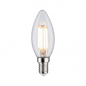 LED svíčka 6,5 W E14 čirá teplá bílá 286.43 - PAULMANN