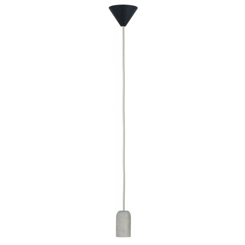 Závěsné svítidlo Neordic Jano E27 max. 1x20W šedá/černá/beton - PAULMANN