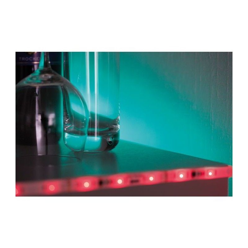 Digitální LED pásek 5m RGB bílá plast (elektron.krácení) 704.80 - PAULMANN