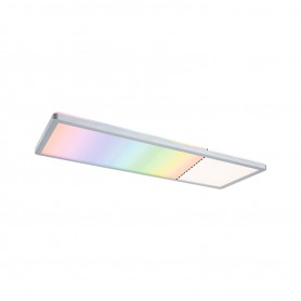 LED Panel Atria Shine hranaté 580x200mm RGBW matný chrom - PAULMANN
