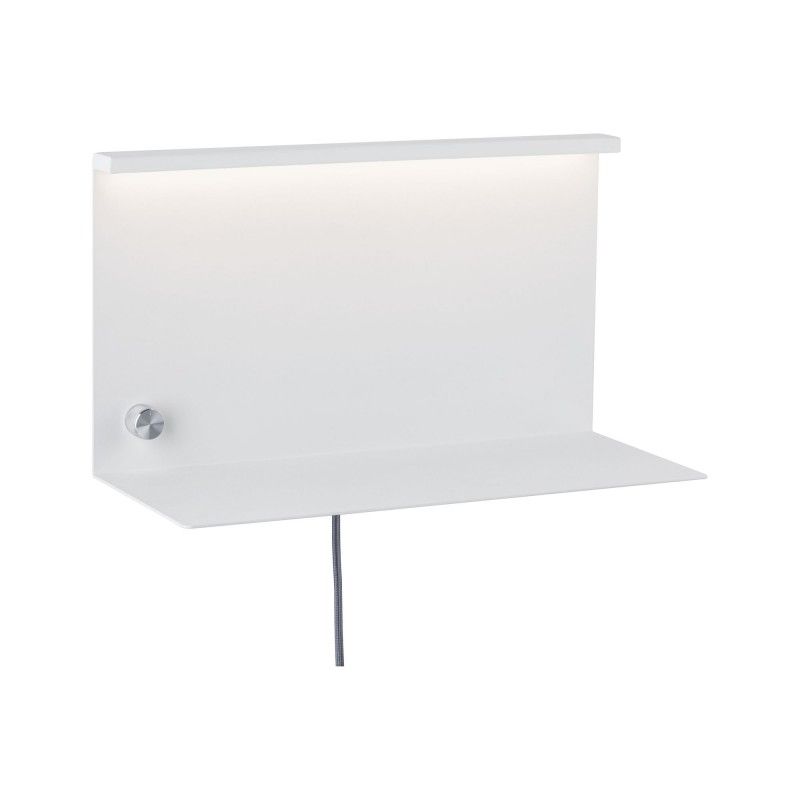 LED nástěnné svítidlo Ablage Jarina 4,5 W bílá/dřevo, kov/umělá hmota - PAULMANN