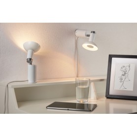 Neordic stolní lampa Runa GU10 max. 20W bílá/šedá - PAULMANN