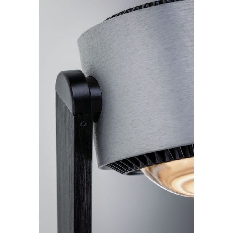 LED stojací svítidlo Aldan 15,5W černá/hliník kartáčovaný stmívatelné 797.17 - PAULMANN