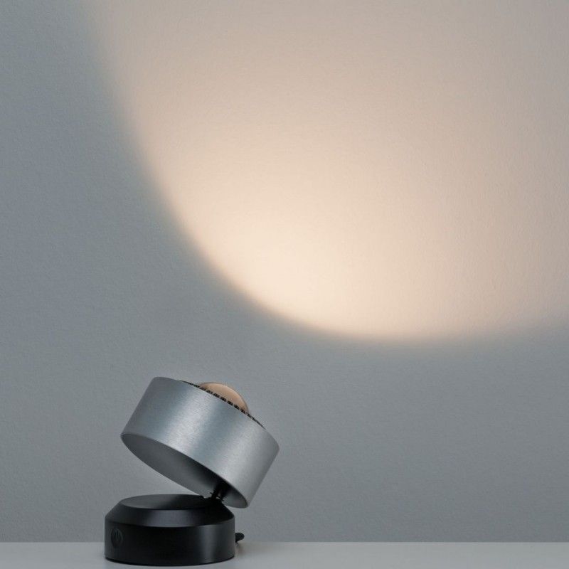 AKCE - LED stolní lampa Aldan 3,5W černá/hliník kartáčovaný stmívatelné 797.18 - PAULMANN
