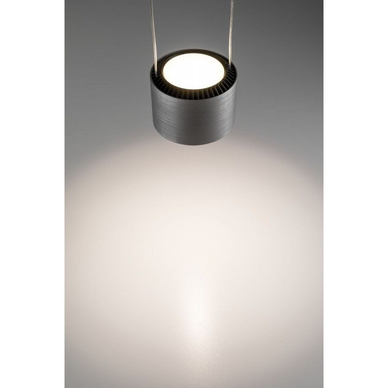 LED závěsné svítidlo Aldan 3-ramenné 3x9W černá/hliník kartáčovaný stmívatelné 797.20 - PAULMANN