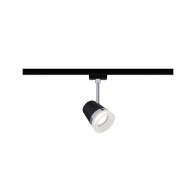 URail LED-spot Cone max 15 W černá mat/chrom kov/umělá hmota GU10 - PAULMANN