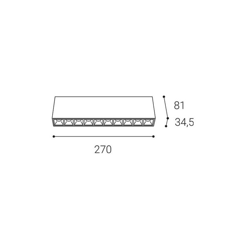 LED2LINEAR ON 10, W DIM 20W 3000K 1251331D