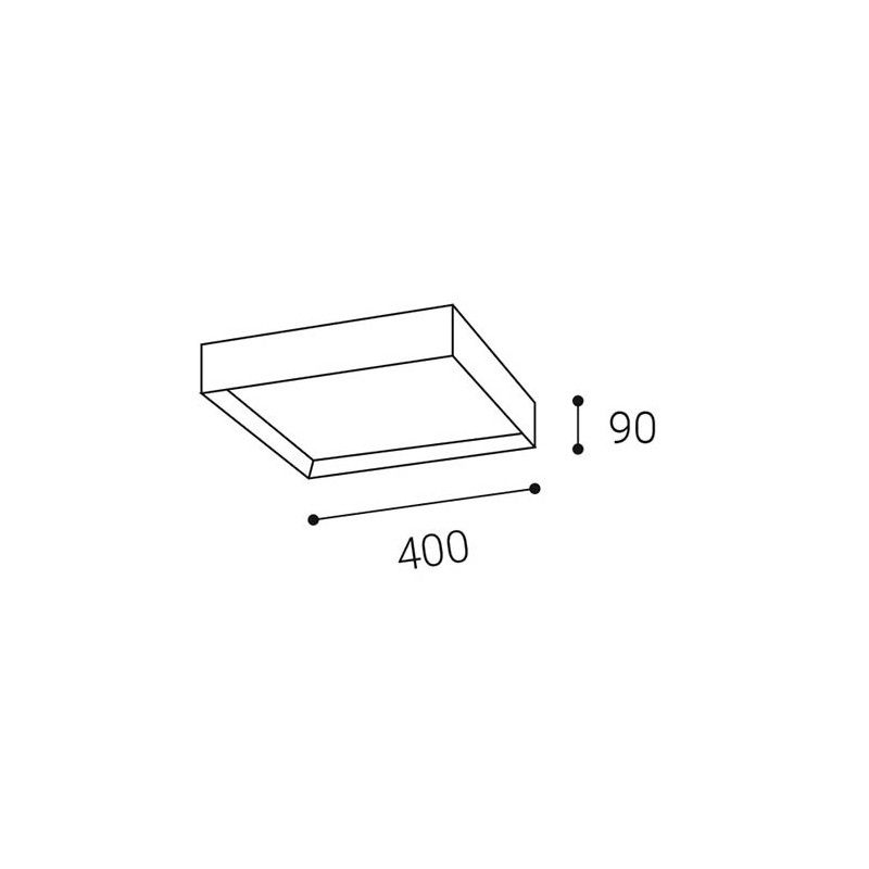 LED2MILO 40, W DIM 30W 2CCT 3000K/4000K 1272251DT