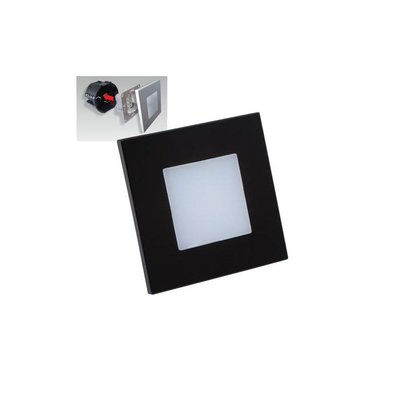 EMITHOR STEP LIGHT LED 1W,60lm,4000K,BLACK 48335