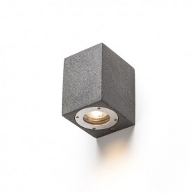 RENDL KANE I nástenná  betón/dekor tmavý granit 230V LED GU10 5W IP65 R13793