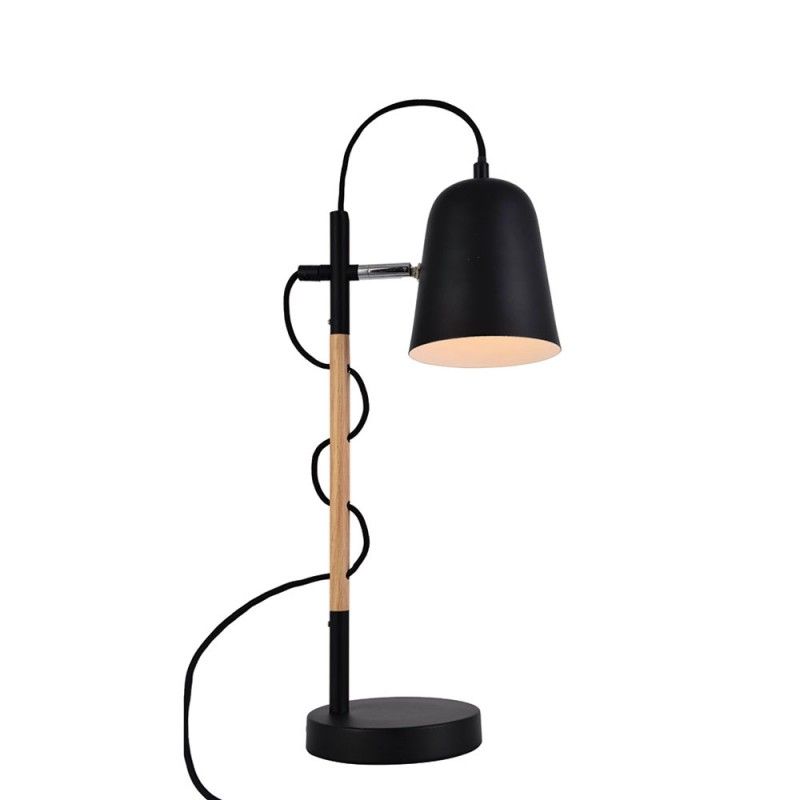 Viokef Stolná lampa Black Eddie 4163800