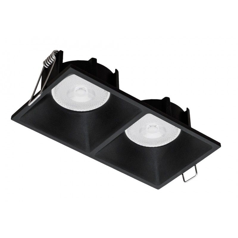 Viokef 2/L Recessed Spot Black Fino 4225101