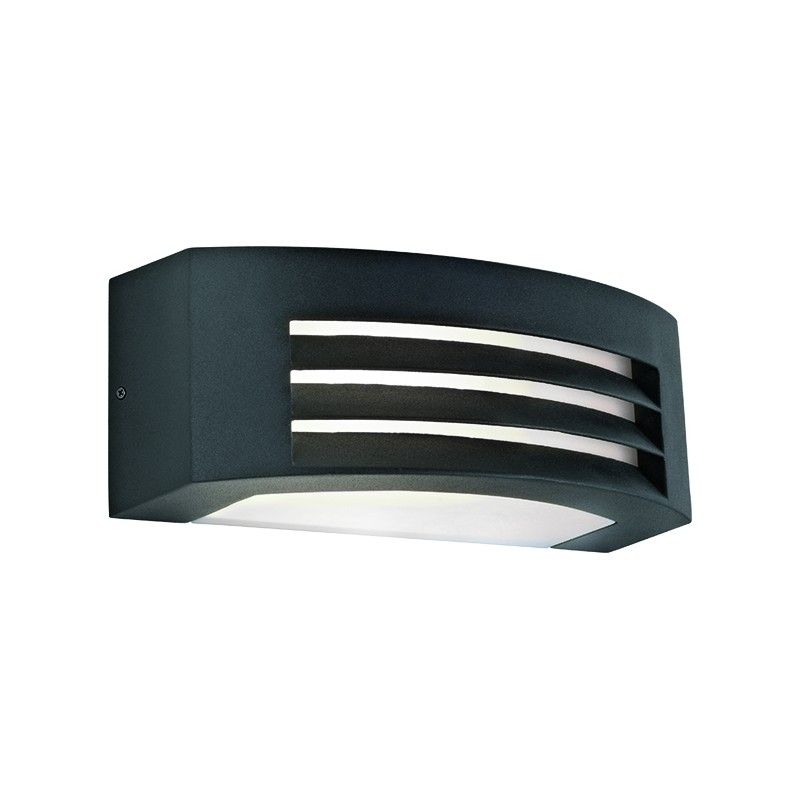 Viokef Outdoor Nástenná lampa Square Dark Gray Limnos 4080300