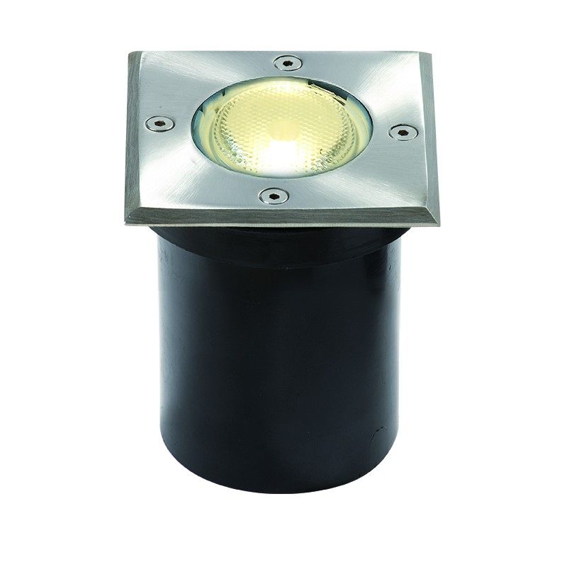 Viokef Ground Recessed Light GU10 Square Franco 4054000