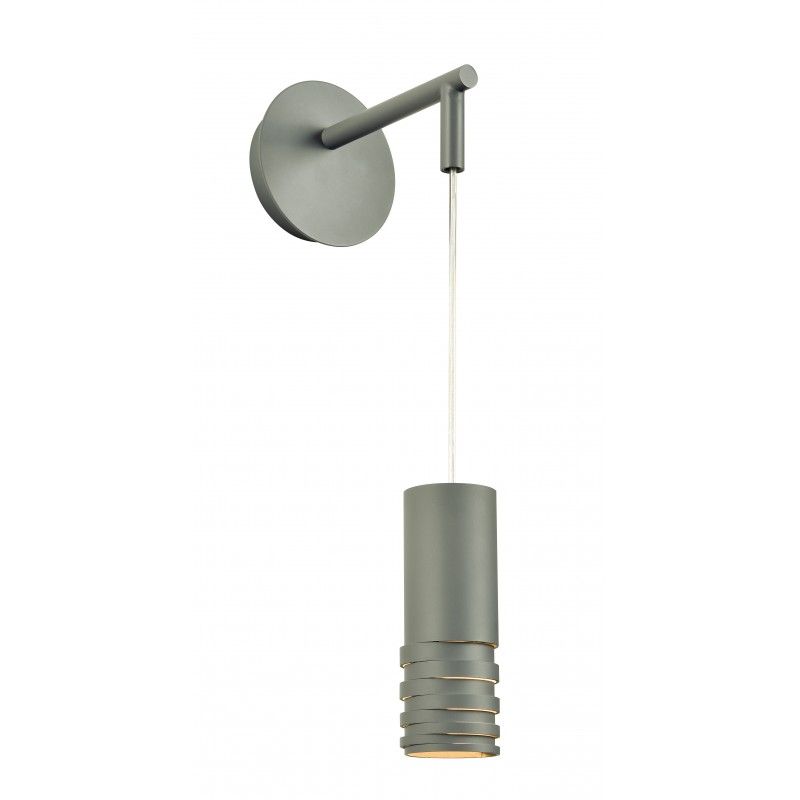 Viokef Nástenná lampa Grey Paloma 4233100