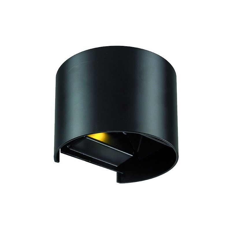 Viokef Nástenná lampa Black Round Greg 4188701