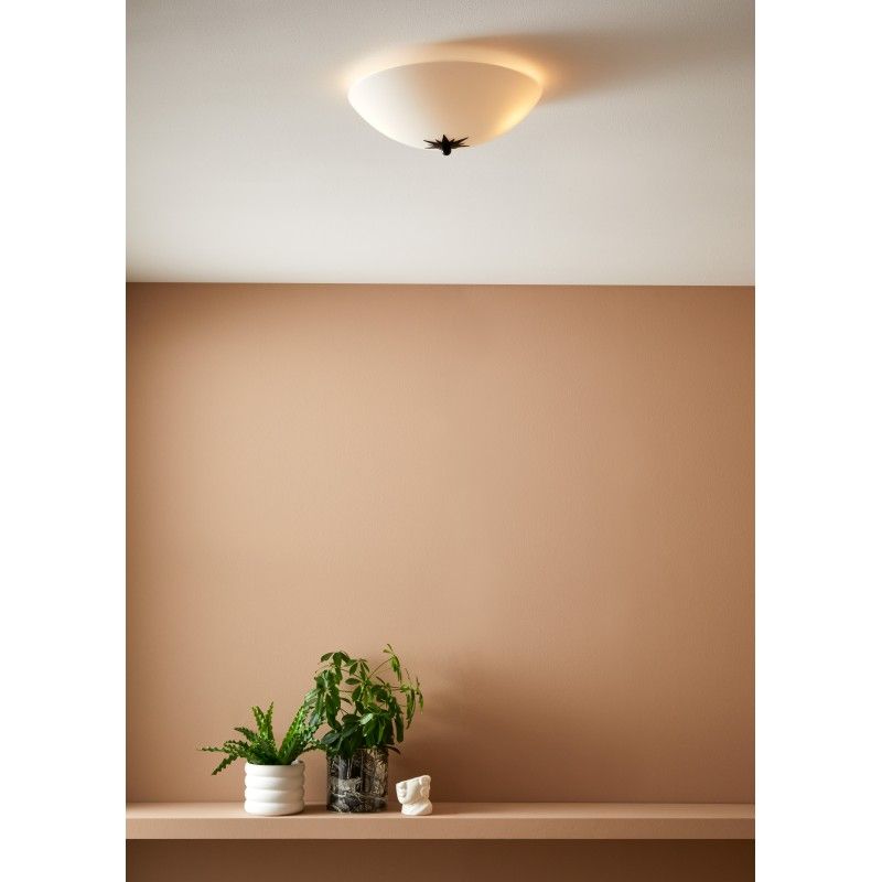Markslojd ROSE Plafond 35cm White/Black 108207