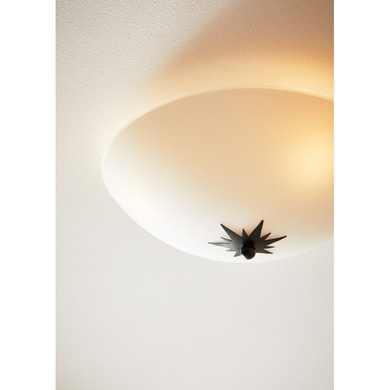 Markslojd ROSE Plafond 35cm White/Black 108207