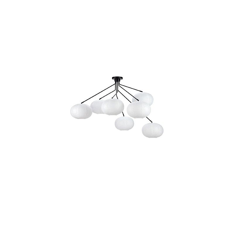 Markslojd GALAXY Ceiling 7L Black/White 108216