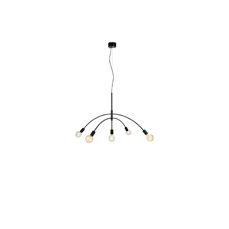 Markslojd CRUX Pendant 5L Black 108282