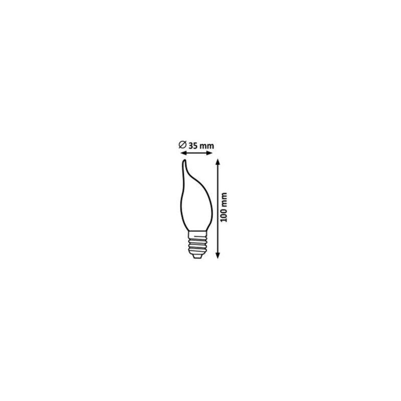 Rabalux LED vlákna Filament-LED 1656 